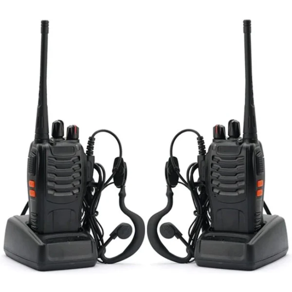 باوفينج BF-888S لاسلكي يدوي UHF قدرة 5 وات مع كامل الملحقات