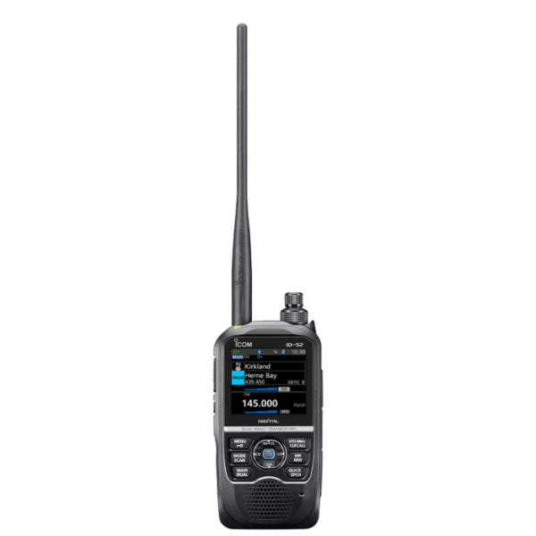 لاسلكي ايكوم ID-52E رقمي هواة ثنائي التردد VHF / UHF