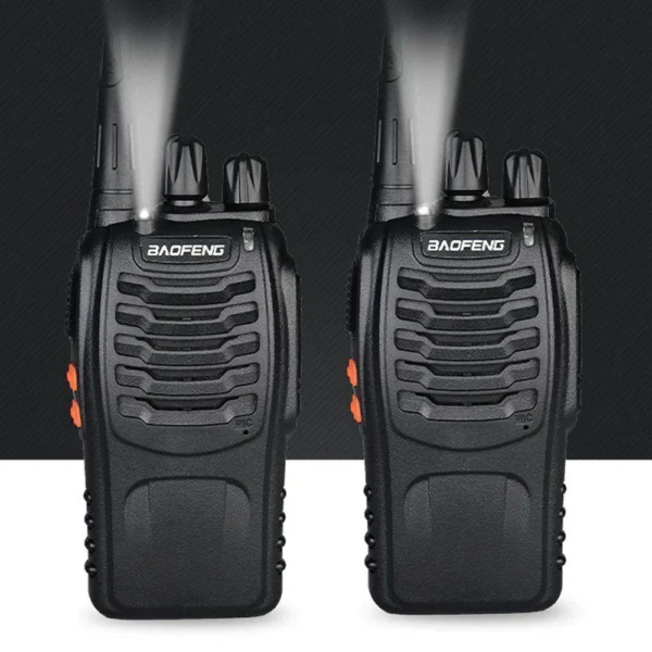 باوفينج BF-888S لاسلكي يدوي UHF قدرة 5 وات مع كامل الملحقات