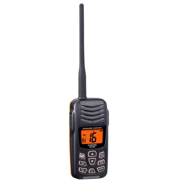 ستاندرد هورايزن HX300E جهاز لاسلكي بحري مقاوم للماء VHF FM