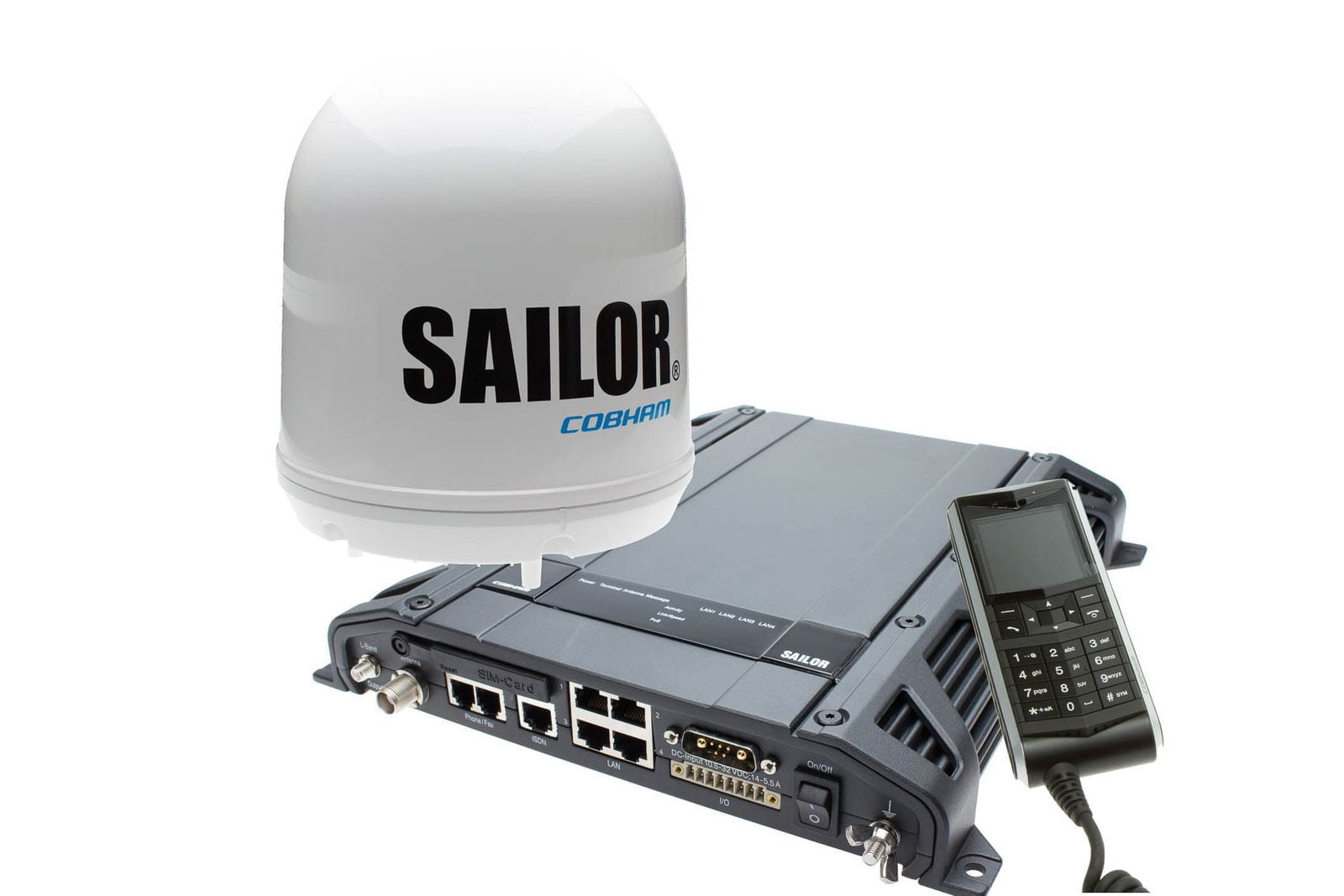 Cobham SAILOR 250 Marine Satellite Internet Terminal 5 SAILOR 250 FleetBroadband 4