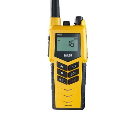 كوبهام SAILOR SP3520 جهاز لاسلكي يدوي VHF