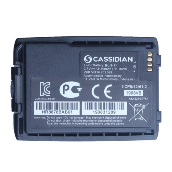 cassidian, bln-11, tetra battery, th1n battery, lithium-ion, radio battery, 3180mAh, long-life battery