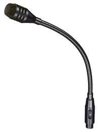 400XB CANFORD gooseneck microphone black