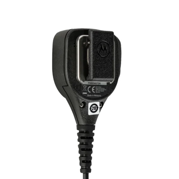 Motorola PMMN4075A Professional Remote Speaker Microphone – Durable, IP57 Waterproof & Noise-Cancelling Mic for XPR & DP Series Radios