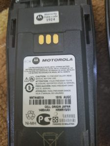 Motorola NNTN4851A NiMH 1400mAh Battery for CP200 CP200d PR400 Saudi Arabia