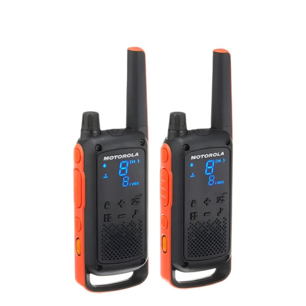 Motorola T82 Talkabout Extreme Walkie Talkie 2-way Radio (RED)